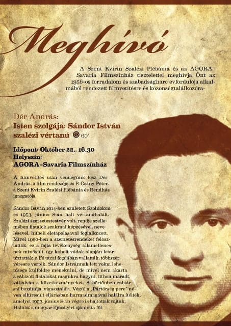 AGORA Mozi SandorIstvan meghivo