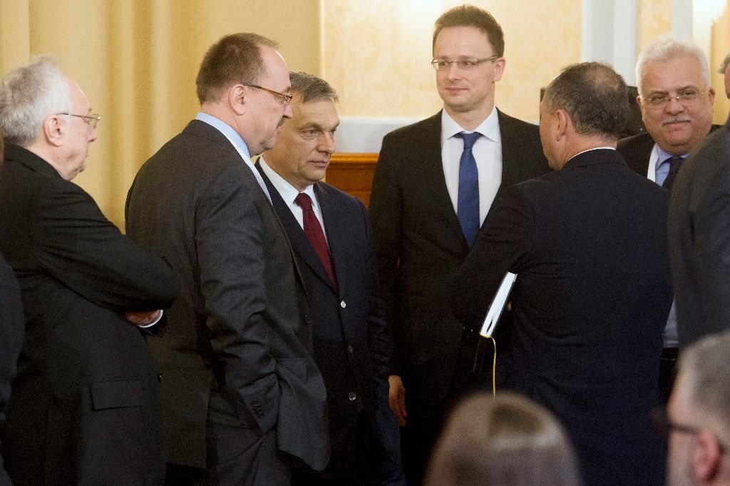 Szijjártó Péter; Németh Zsolt; Paczolay Péter; Orbán Viktor