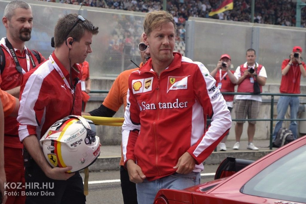 Exkluzív: Vettel Ferraris száguldása fotókon és videón!