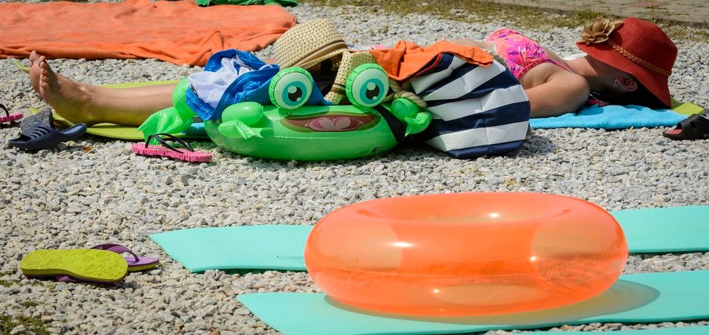 Hõség - Fürdõzõk Hajdúszoboszlón