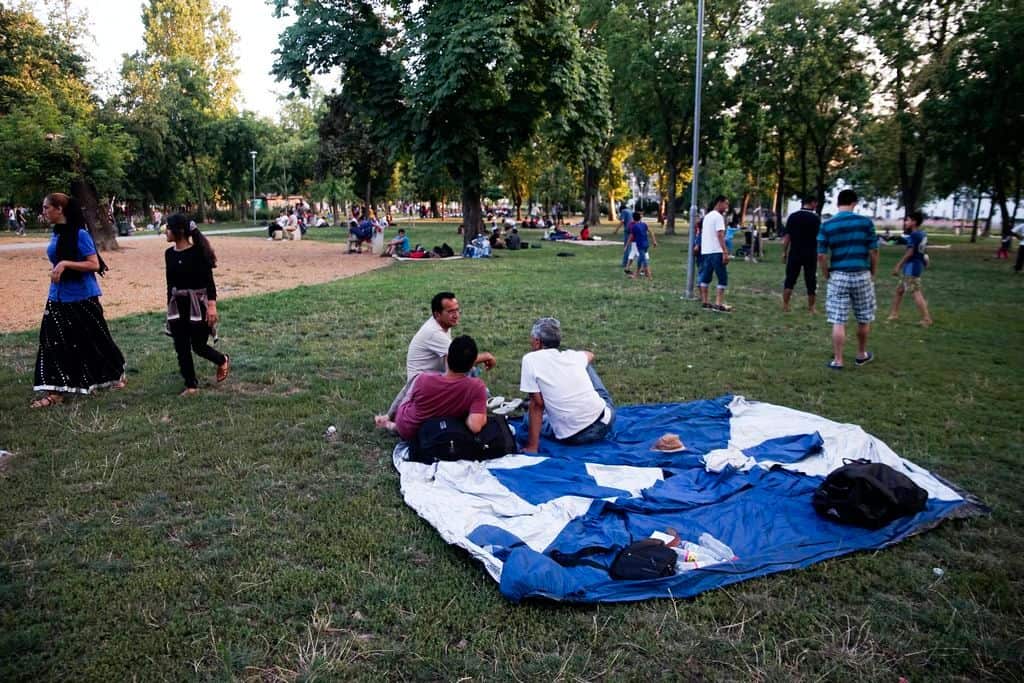 Illegális bevándorlás Migránsok Budapesten