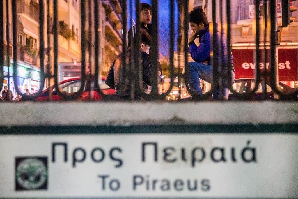 Illegális bevándorlás – Migránsok Athénban