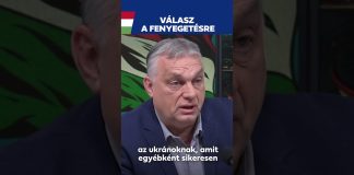 Kormány: Orbán Viktor válasza Zelenszkij halálos fenyegetésére