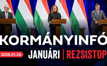 Kormány: Kormányinfó (2026. január 29.)