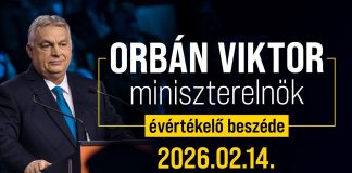 Kormány: Orbán Viktor miniszterelnök évértékelő beszéde (2026. február 14.)