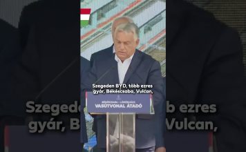 Kormány: Az alföldi gyárberuházások összesen mintegy 50 ezer új álláshelyet jelentenek