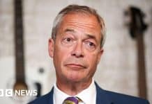 Farage szerint a Reform „a legmagasabb szinten” felvette a kapcsolatot az X-szel a hamis AI-hirdetések ügyében